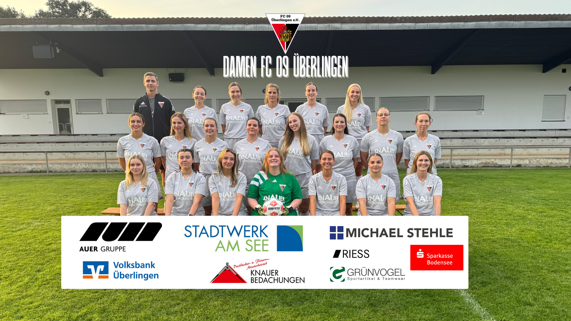 Mannschaftsbild Frauenmannschaft FC 09 Überlingen