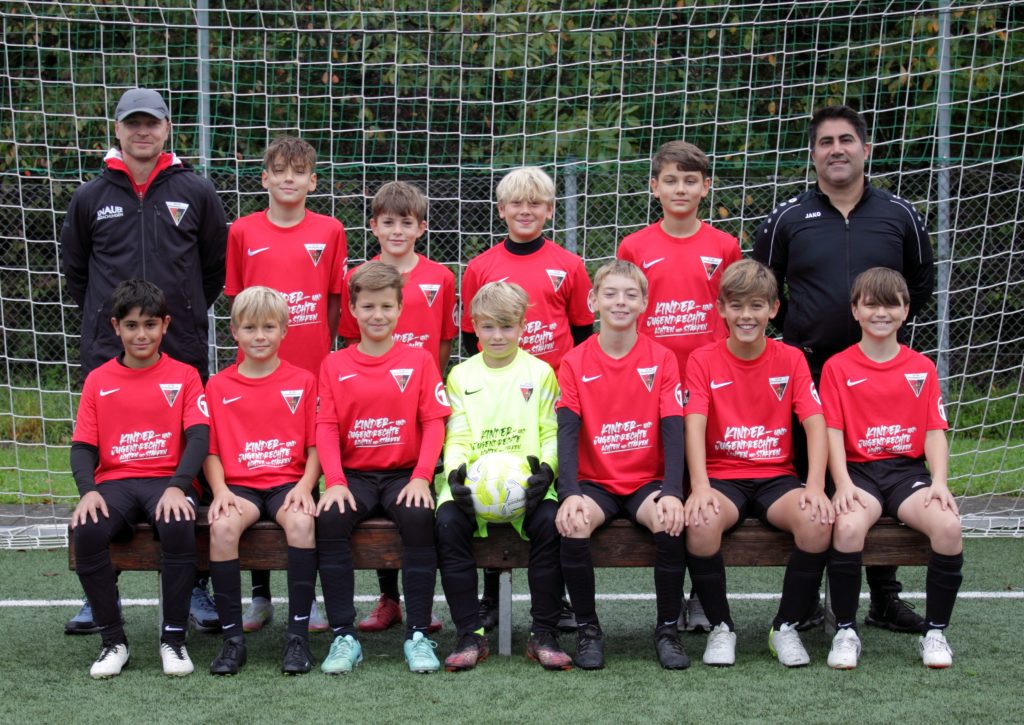 Mannschaftsfoto D2 FC 09 Überlingen Saison 2025 2026